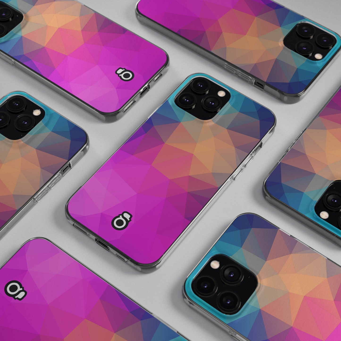 I Phone Geometric Soft Cases