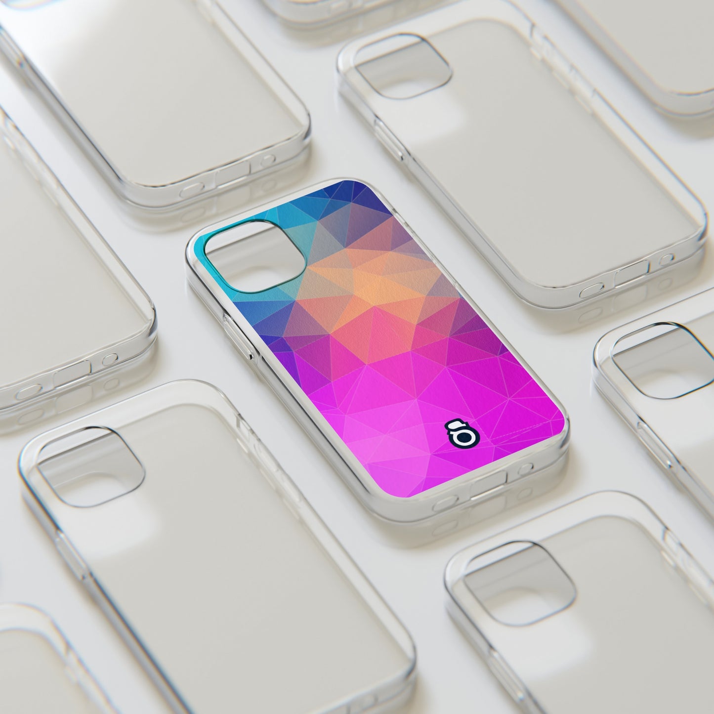 I Phone Geometric Soft Cases