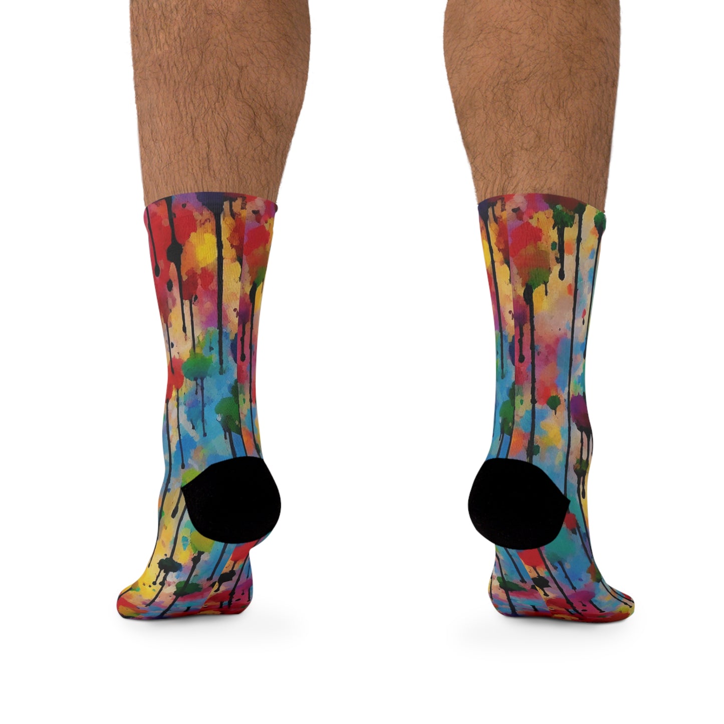 Paint Drip Socks! Eco-friendly