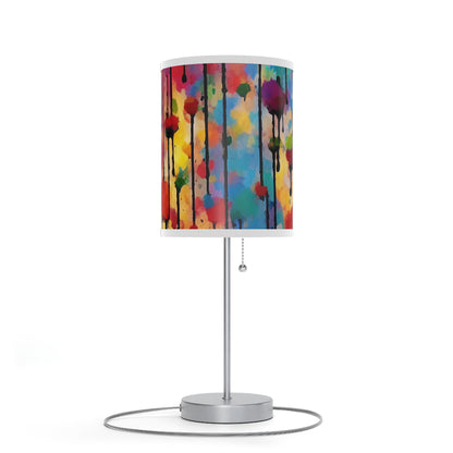 Paint drip lamp