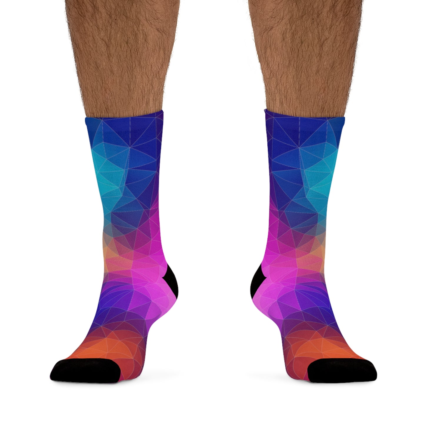 Colorful Geometric socks