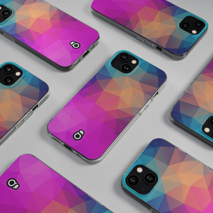 I Phone Geometric Soft Cases