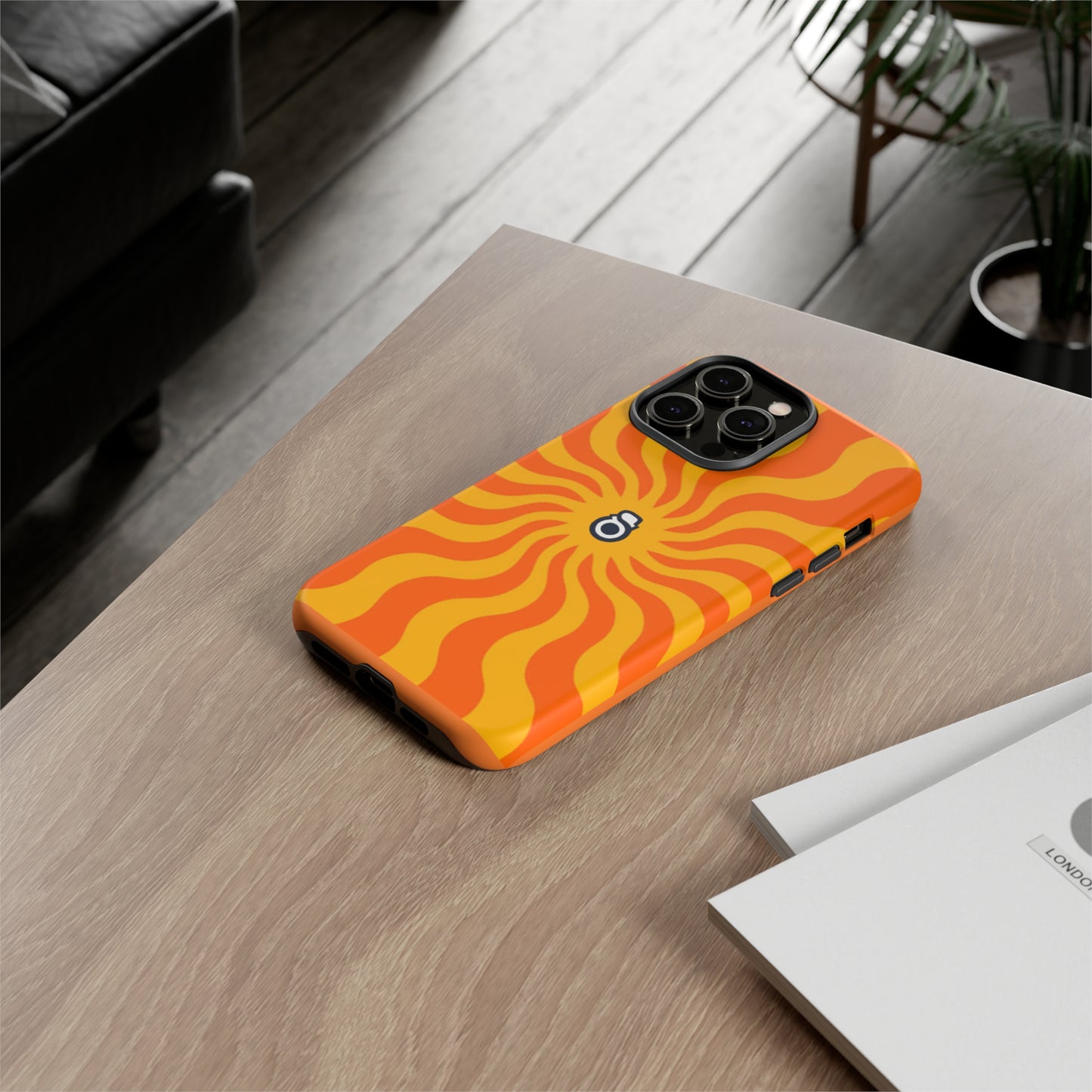 Sun Banner Iphone Tough Cases