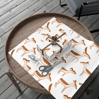 Reindeer gift wrap