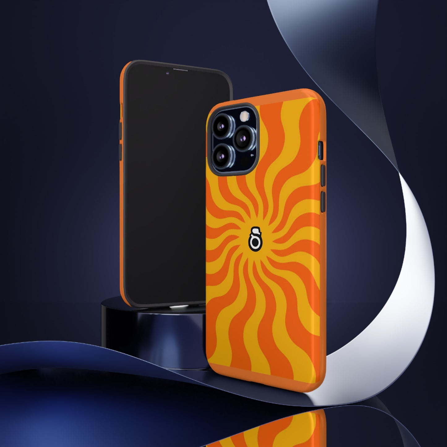 Sun Banner Iphone Tough Cases