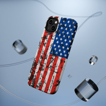 IPhone American flag MagSafe Tough Cases