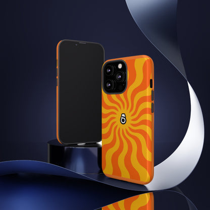 Sun Banner Iphone Tough Cases