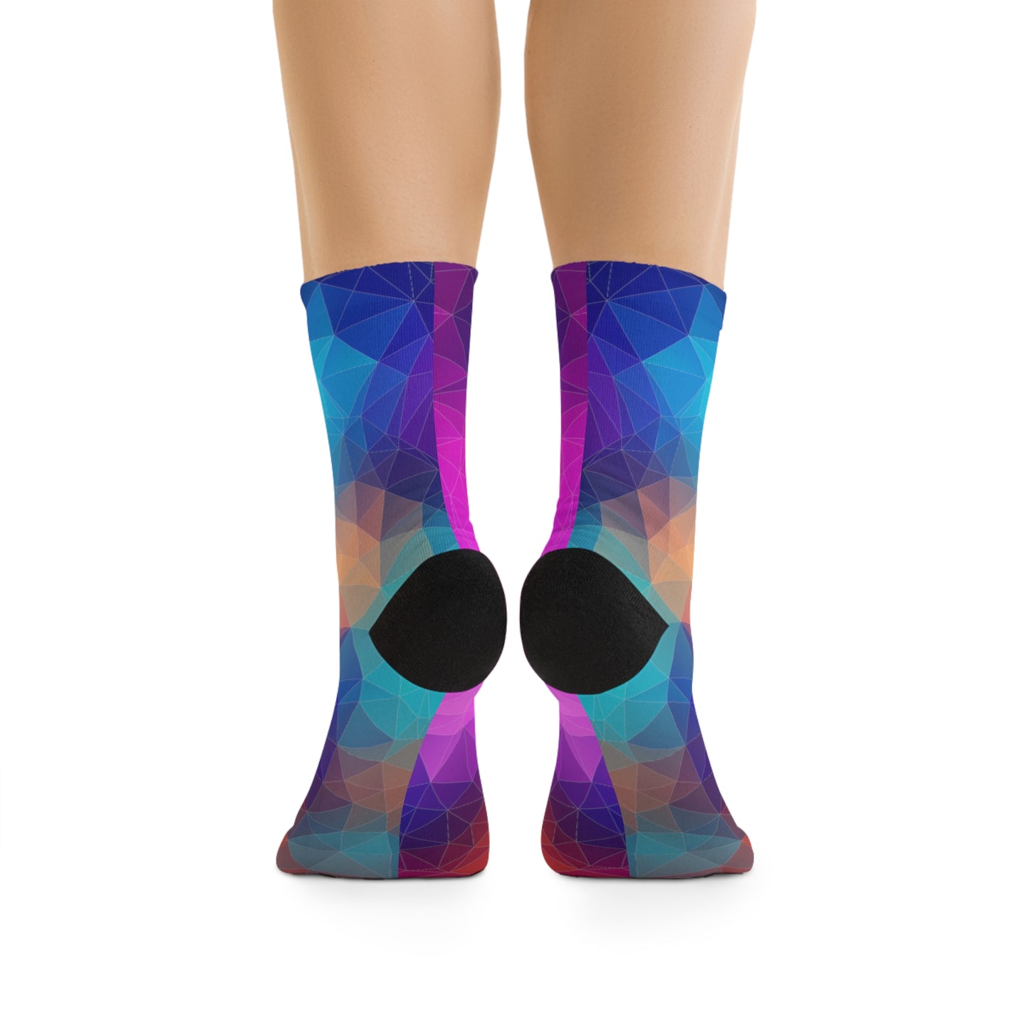 Colorful Geometric socks