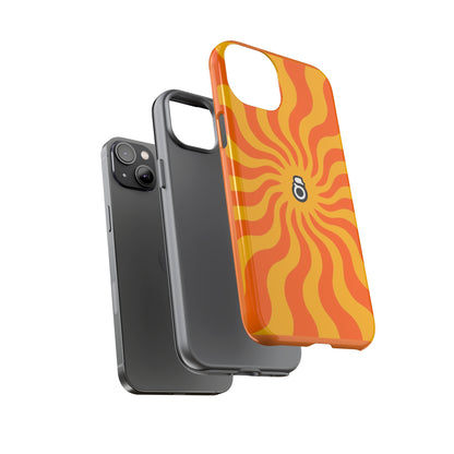 Sun Banner Iphone Tough Cases