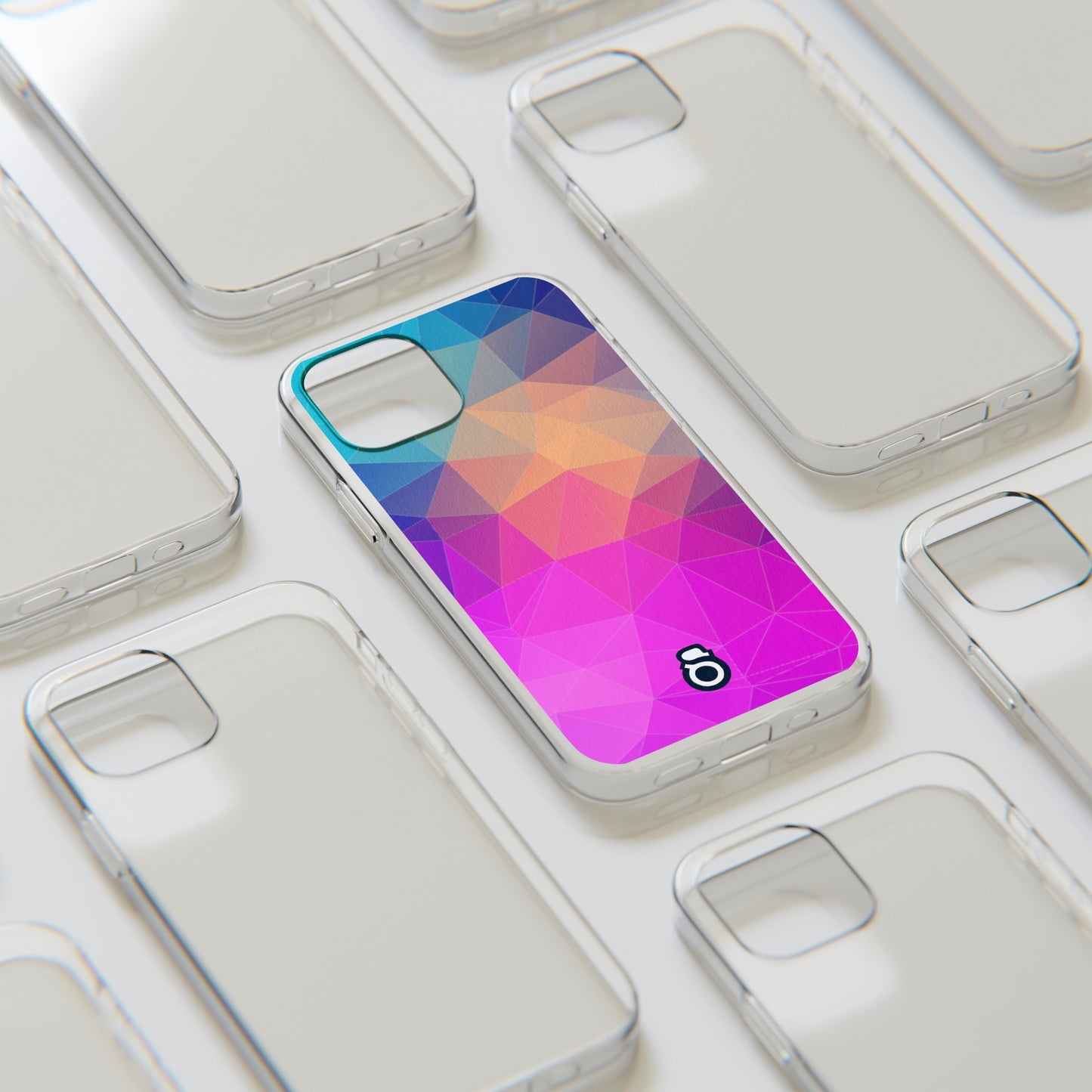 I Phone Geometric Soft Cases