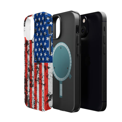 IPhone American flag MagSafe Tough Cases