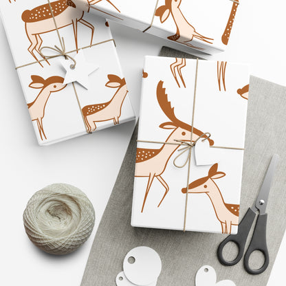 Reindeer gift wrap