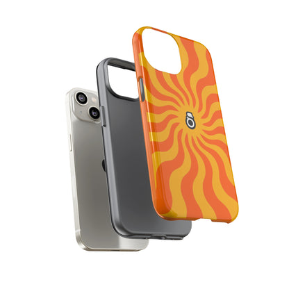 Sun Banner Iphone Tough Cases