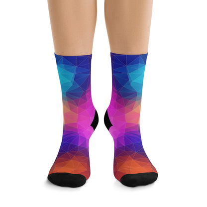 Colorful Geometric socks