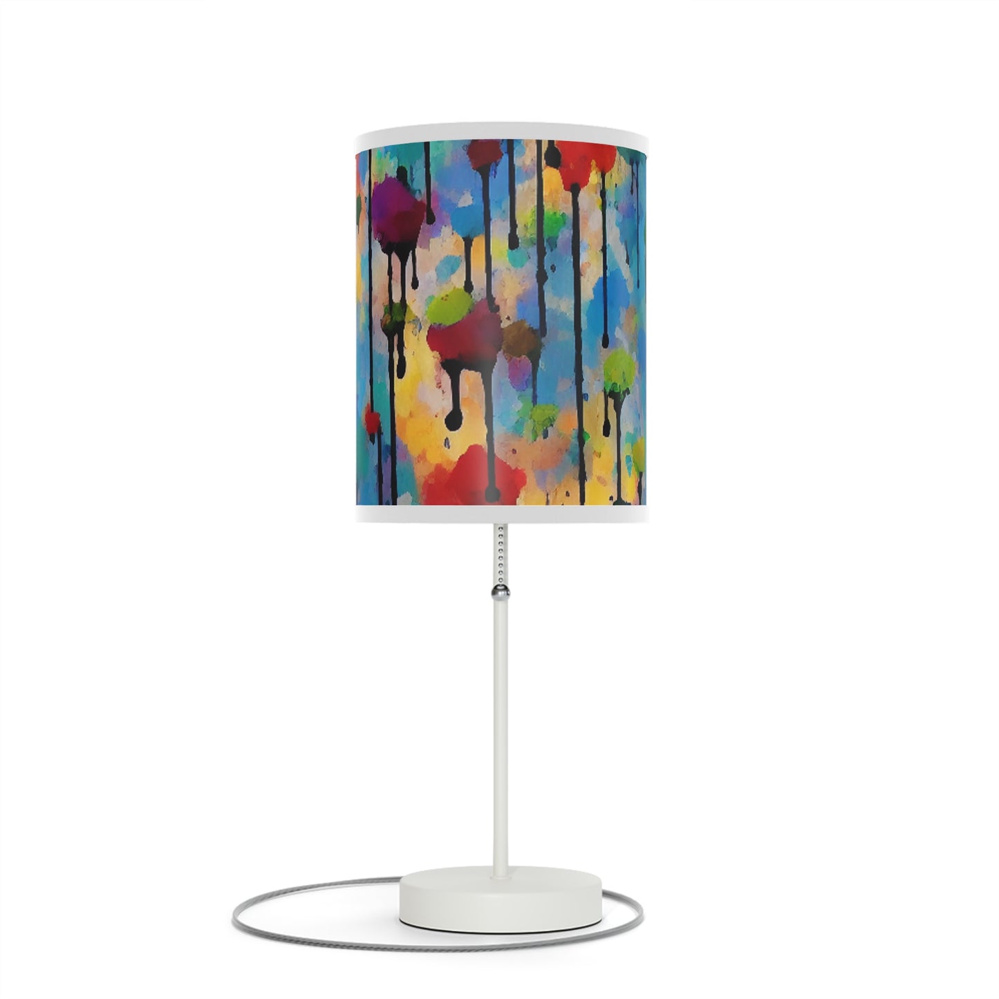 Paint drip lamp