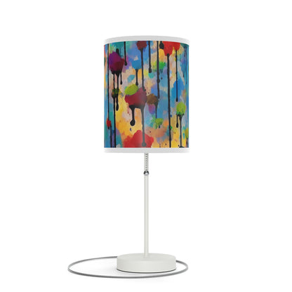 Paint drip lamp