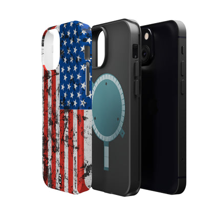 IPhone American flag MagSafe Tough Cases