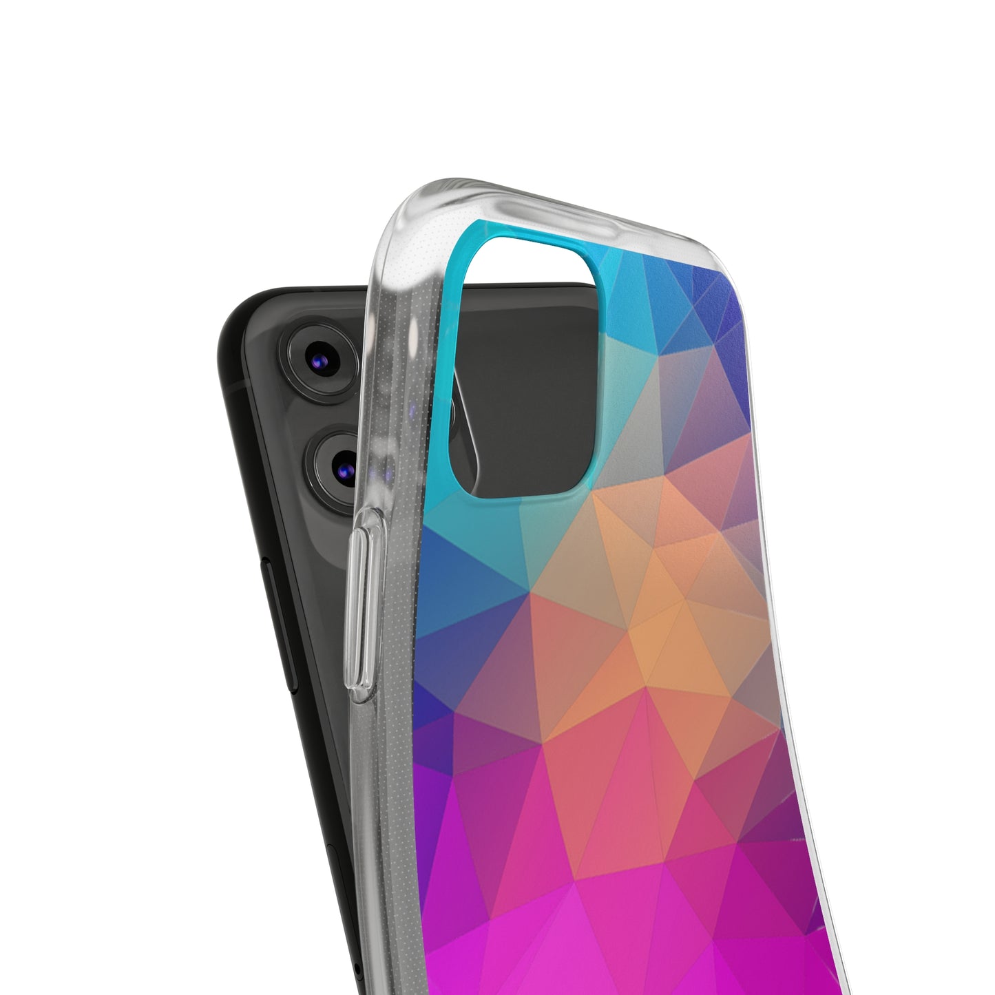 I Phone Geometric Soft Cases