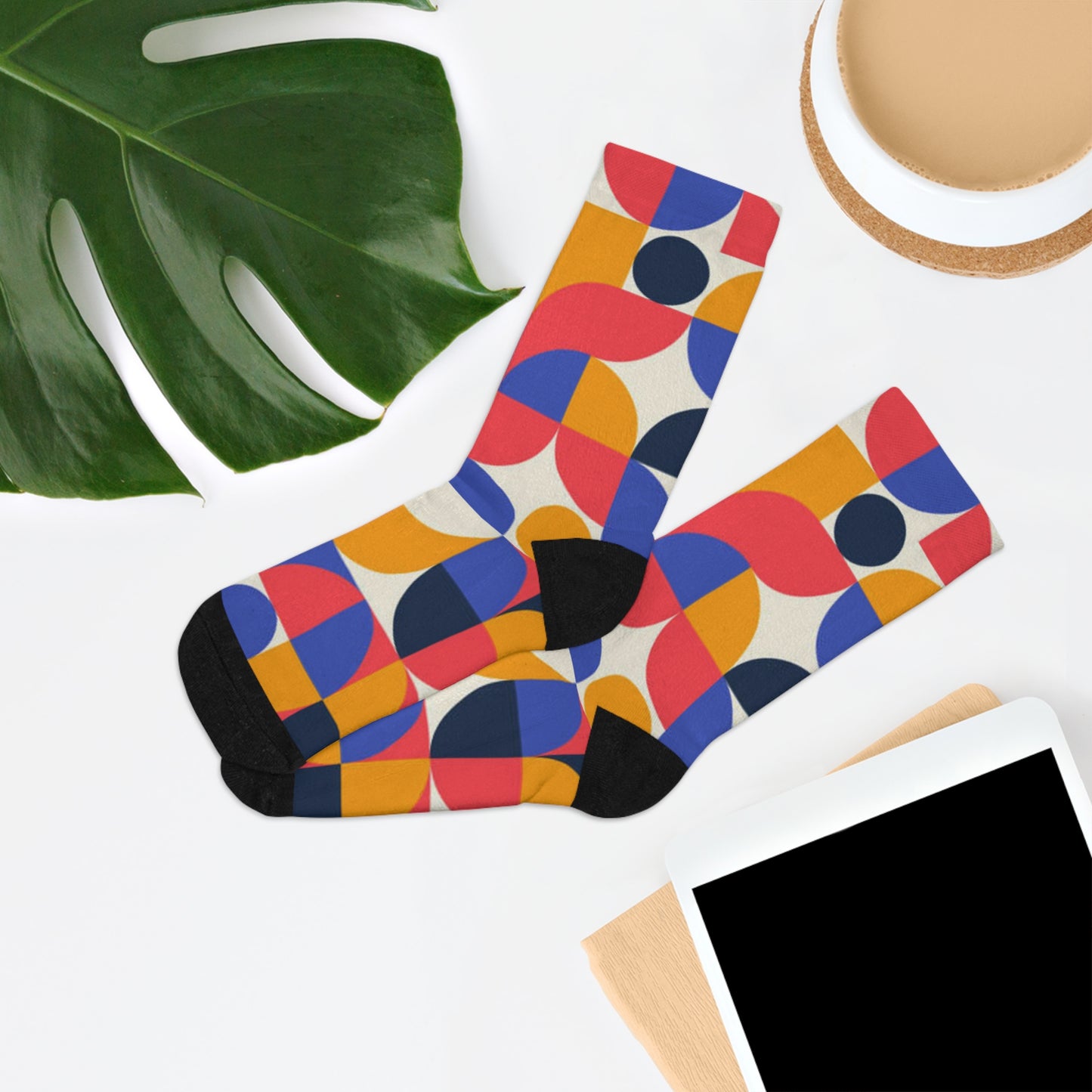 Patterned socks. Eco-Friendly