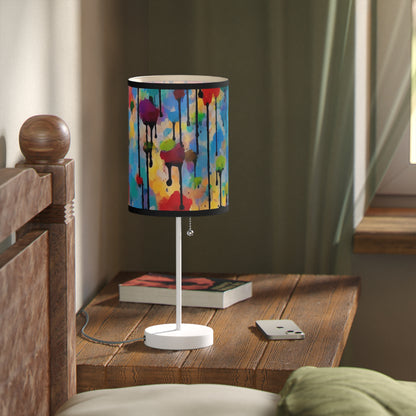 Paint drip lamp