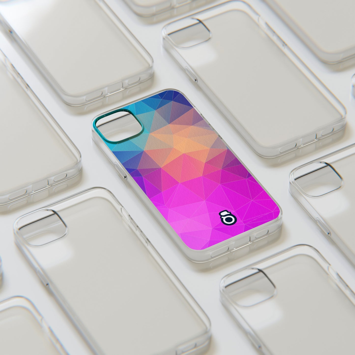 I Phone Geometric Soft Cases