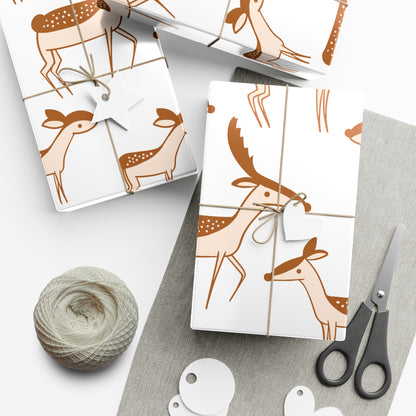 Reindeer gift wrap