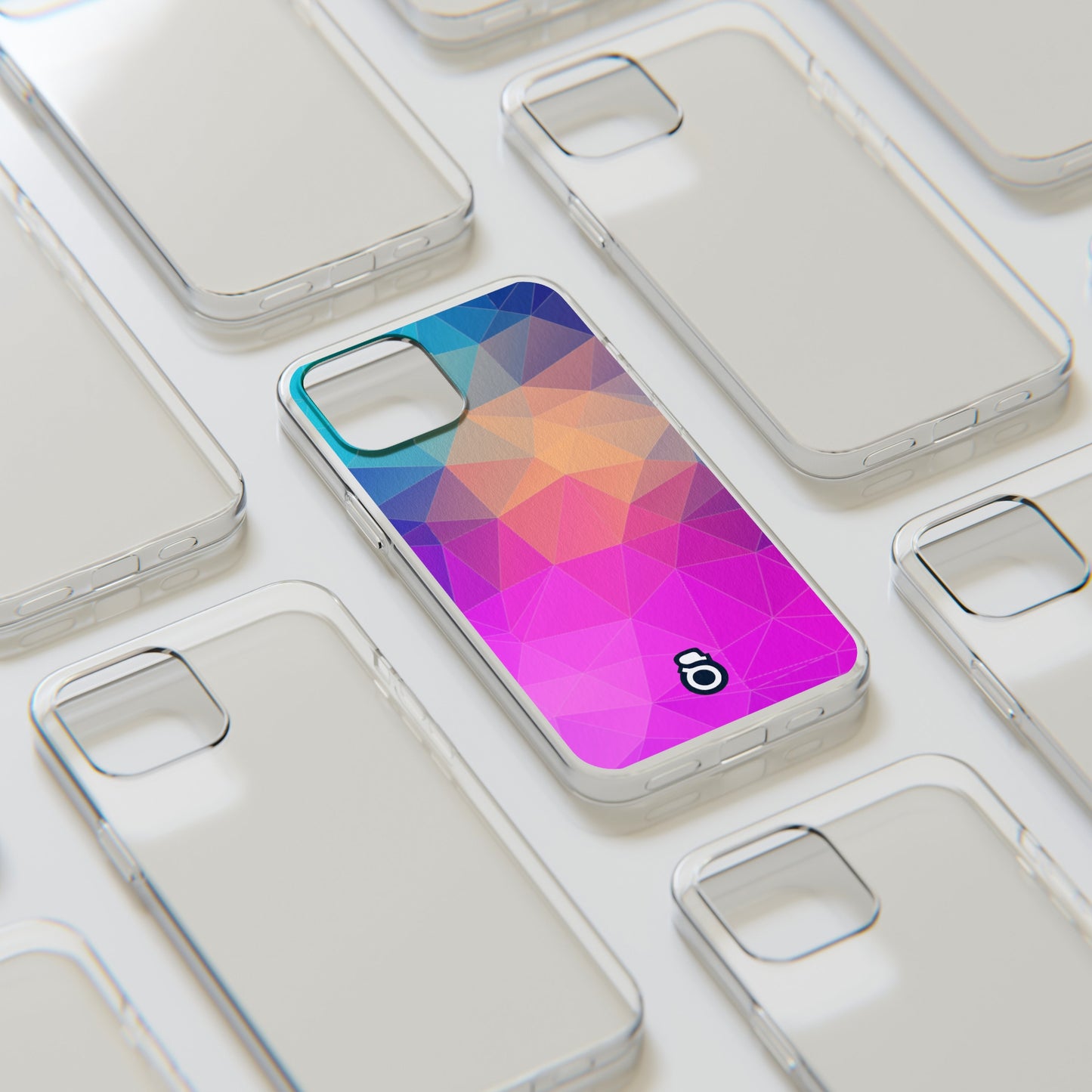 I Phone Geometric Soft Cases